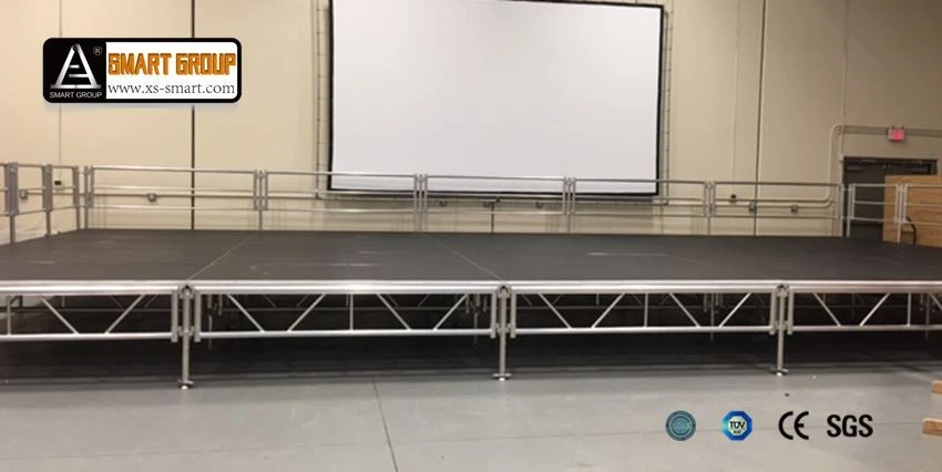 aluminum stage platform