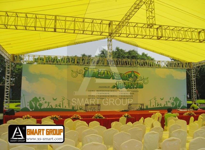 aluminum stage truss