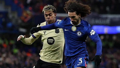 UEFA NEWS - Champions League Performance Insights: Marc Cucurellas 1v1 Defend...