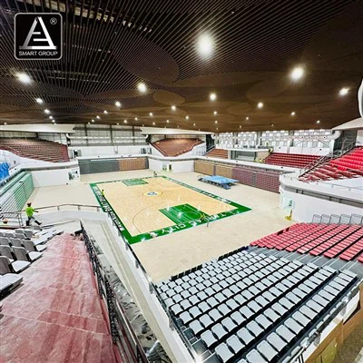 Filippinene Innendørs uttrekkbar treningstribune Teleskopbleker