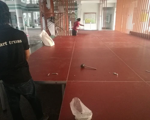 Aluminum Pillar Stage School Stage