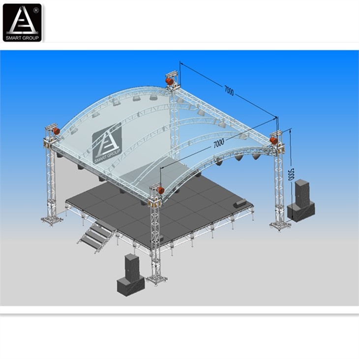 Event Concert Stage Lighting Truss