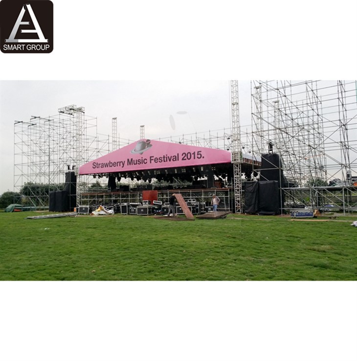 Music Festival Stage Roof Truss System